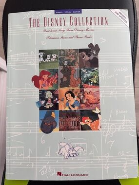 The Disney Collection Piano Vocal Guitar Songbook - Light Blue Cover